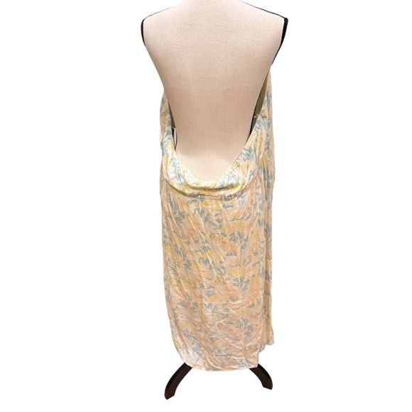 BP. Womens Floral Paisley Ruched Mini Halter Lined Dress Size 3X Y2K revival - Picture 5 of 14